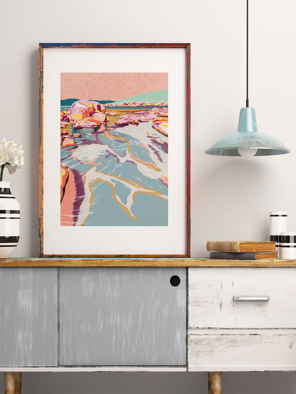 Eternal Beach Print by Unratio