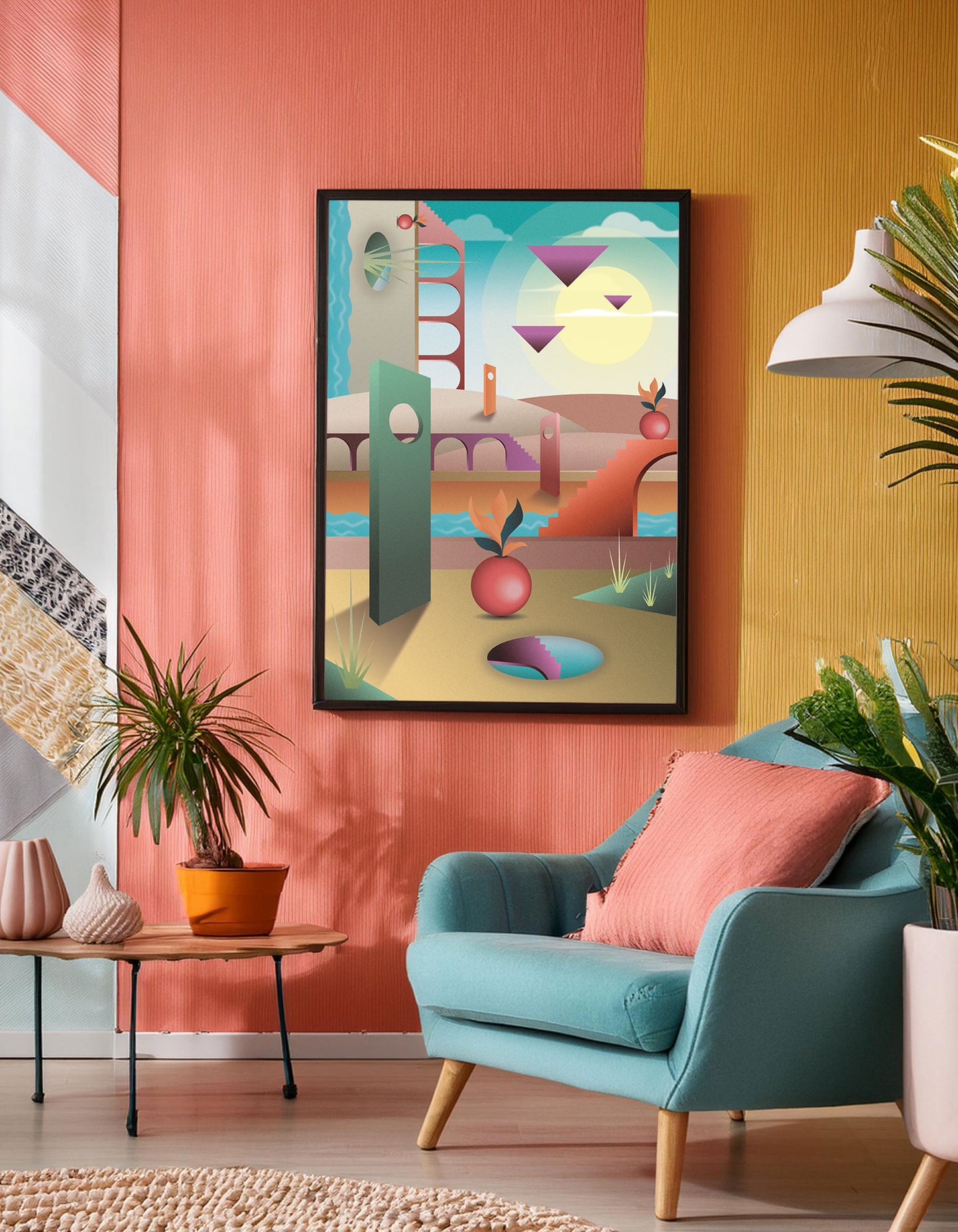 Warp Zone Surreal Art Print