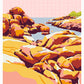 Sunny Bay Print by Unratio