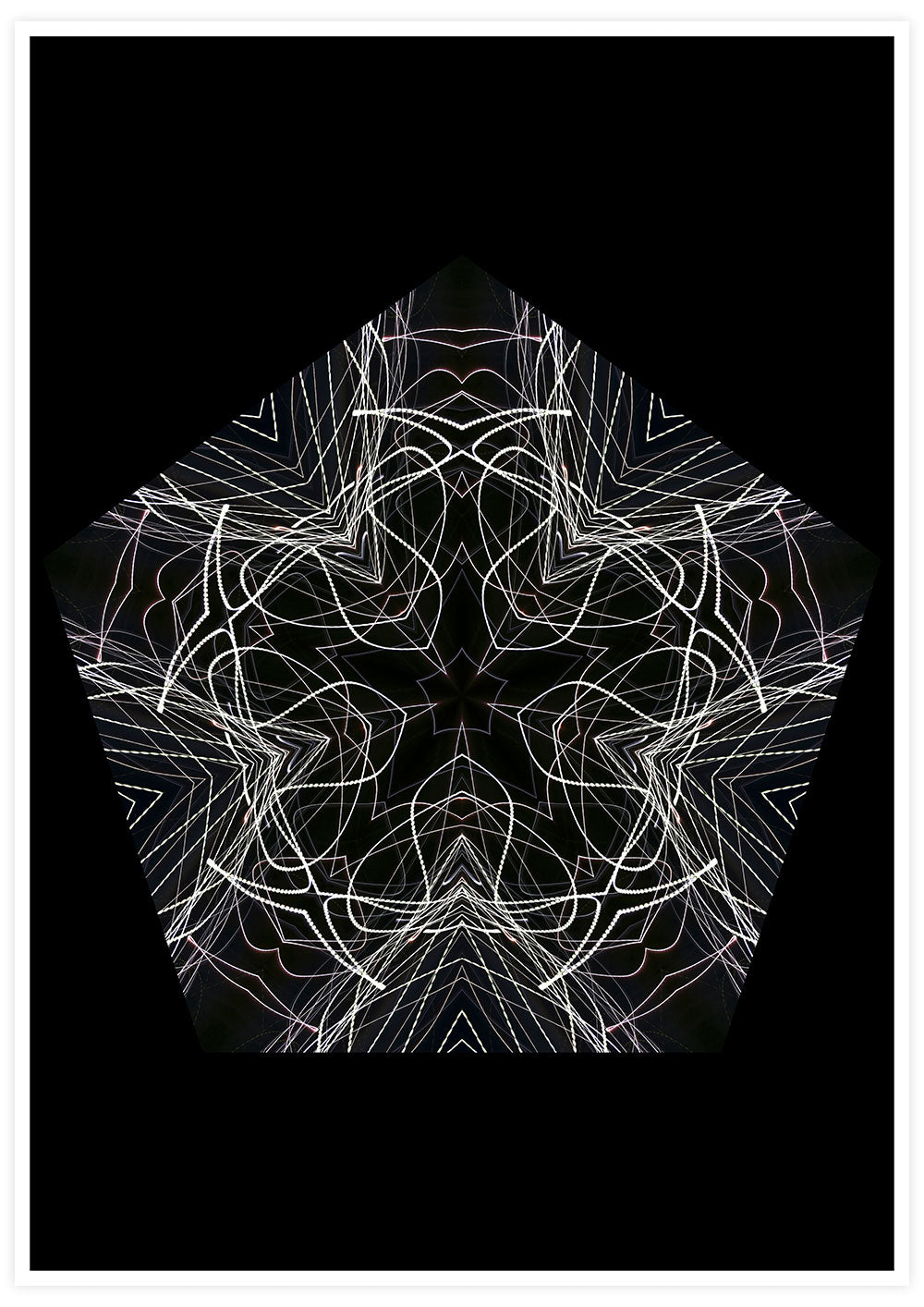 Bladerunner Kaleidoscope Art not in a frame