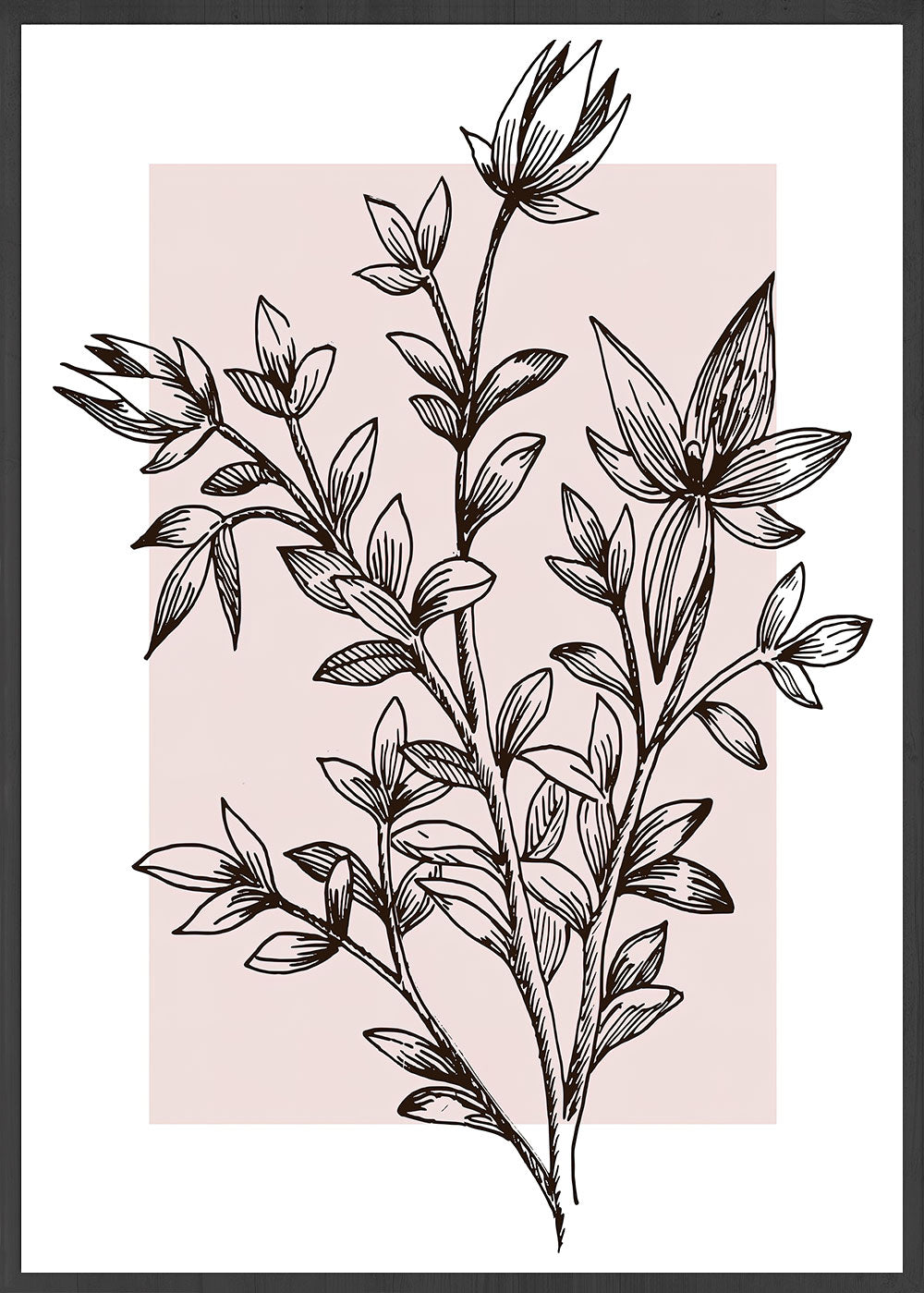 Botanical Branch Art Print