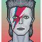 Ziggy Illustration Bowie Art Print no frame