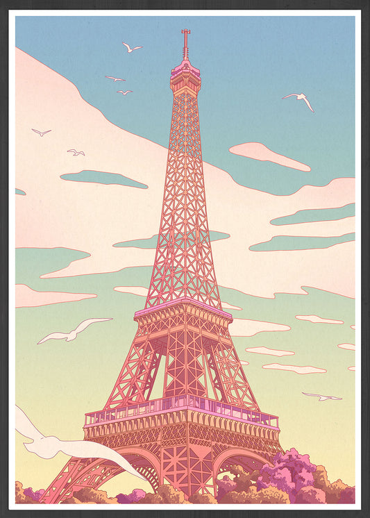 Eiffel Tower Paris Art Print