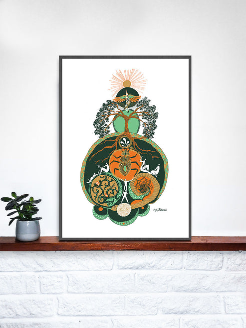 Equinox - Illustration Art Print – The Underdog Print Shop