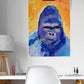 Gorilla Animal Portrait in a modern desk area