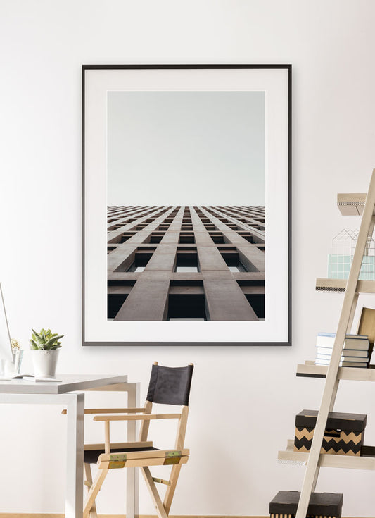Minimal Justice Abstract Architecture Decor