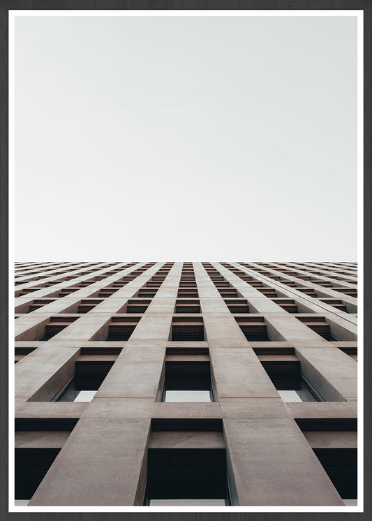 Minimal Justice Abstract Architecture Print