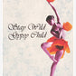 Stay Wild Gypsy Child Child Dancer Art Print not in a frame