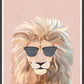 Stylish Lion Art Print