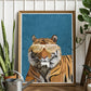 Trendy Tiger Art Print