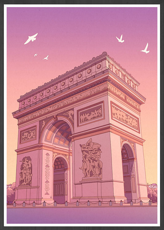 Arc de Triomphe Poster Print