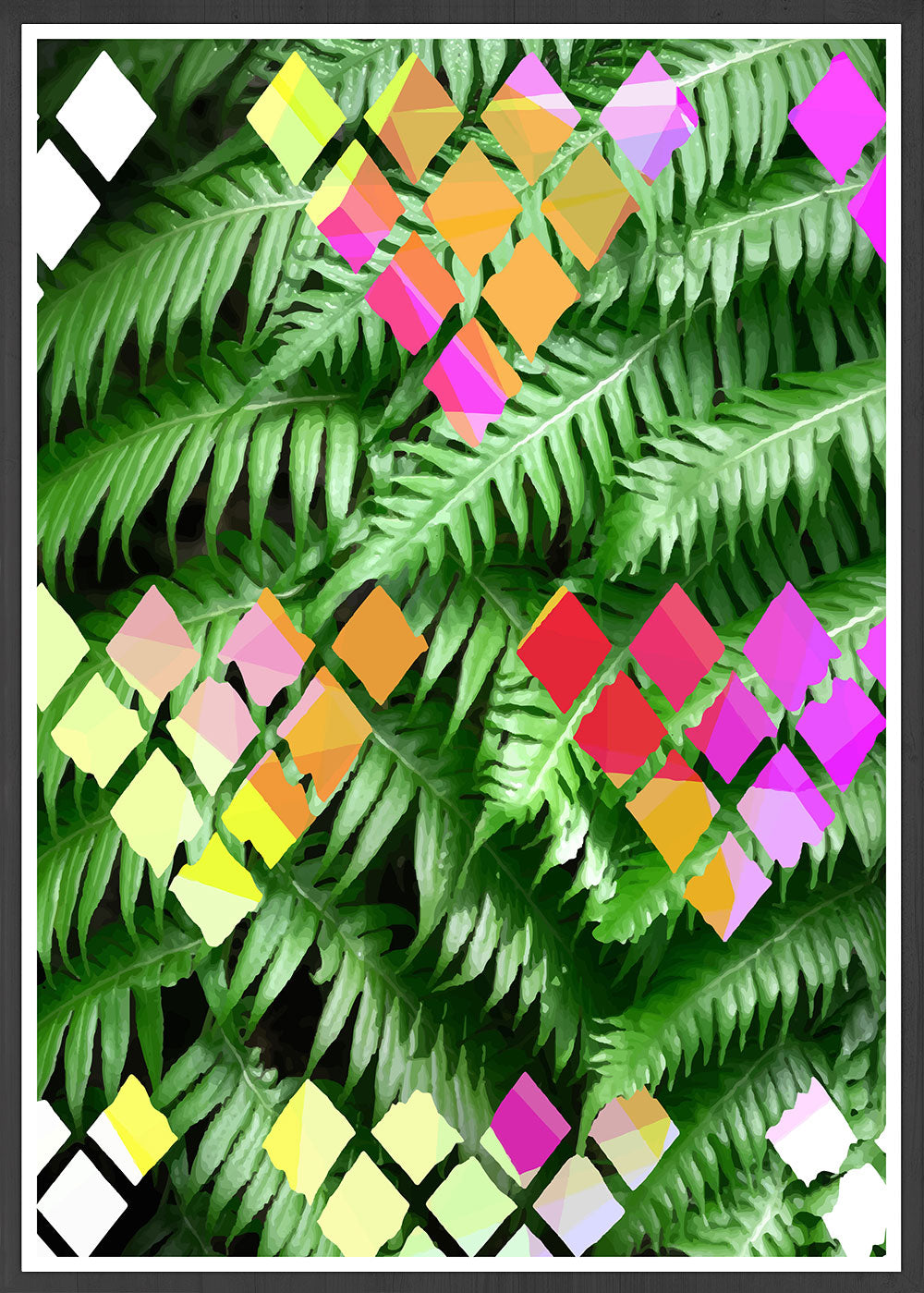 Tropicalia 9 Palm Leaf Art Print
